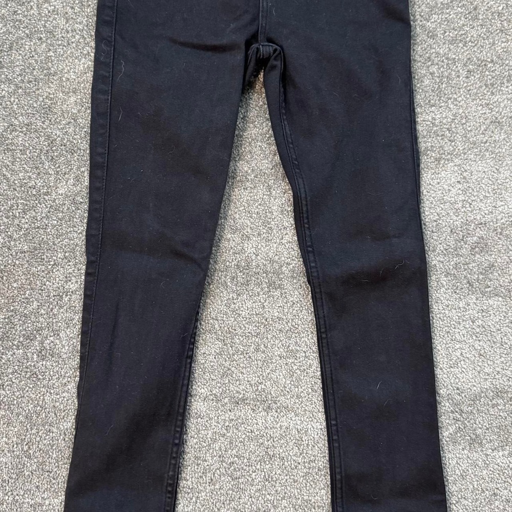 Abercrombie & Fitch high-rise skinny black jeans size 2